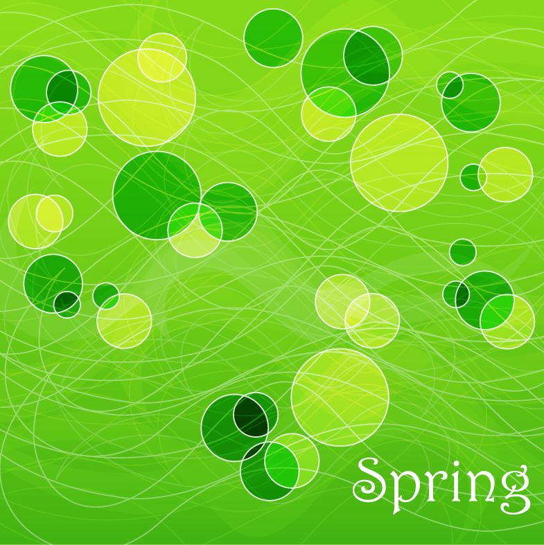 free vector Abstract Spring Background